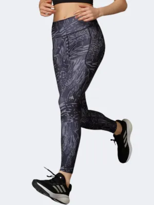 Adidas Dailyrun  Women Running Tight Black/White