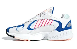 Adidas Originals Yung-1 Lifestyle Unisex Sneakers, Light Grey/Blue/Pink