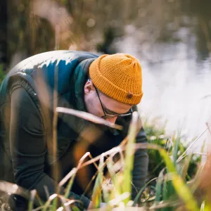 Burnt Mustard Trawler Wooly Hat