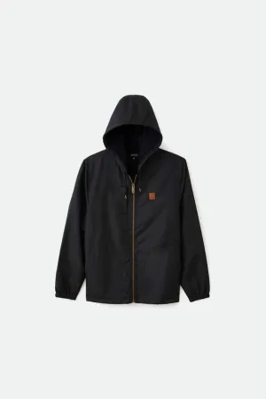 Claxton Beta Zip Hood Jacket - Black