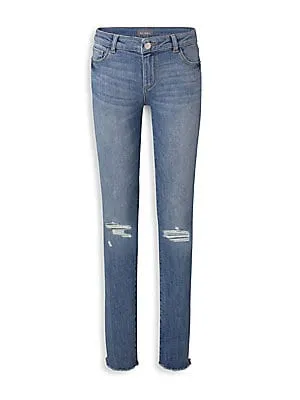 DL1961 Girls' Chloe Ripped Skinny Jeans - Big Kid