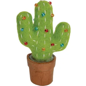 Felt Saguaro Cactus Ornament Wild Woolies