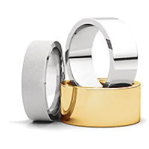 Flat Comfort Fit Wedding Band (FIR)