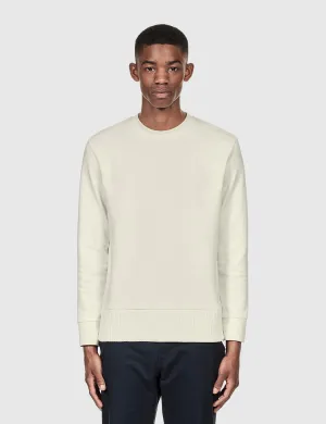 Fred Perry x Raf Simons Chunky Hem Sweatshirt - Ecru