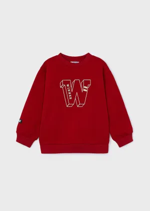 Mayoral Boys Red Sweatshirt