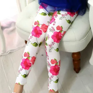 Milk Silk Children's Leggings Slim-fit Small And Medium Nine-point Children's Pants