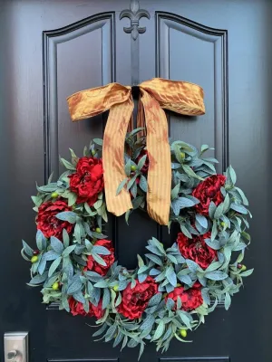 Peace on Earth Winter Wreath