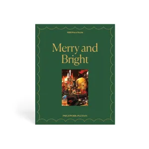 Piecework Puzzle  Merry & Bright 1000 piece puzzle